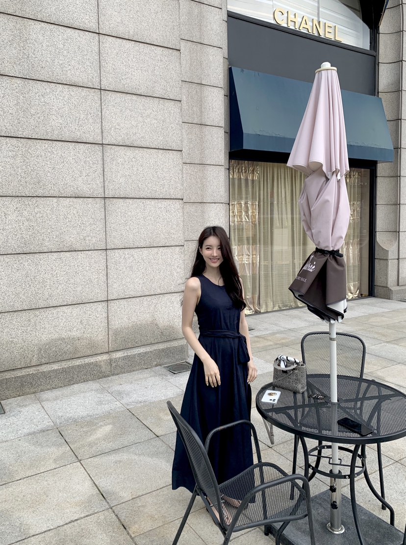 MARID韓國直郵東大門實拍女裝新款人氣熱賣真品時尚24春夏連衣裙MAYBE&CO連衣裙圖色2