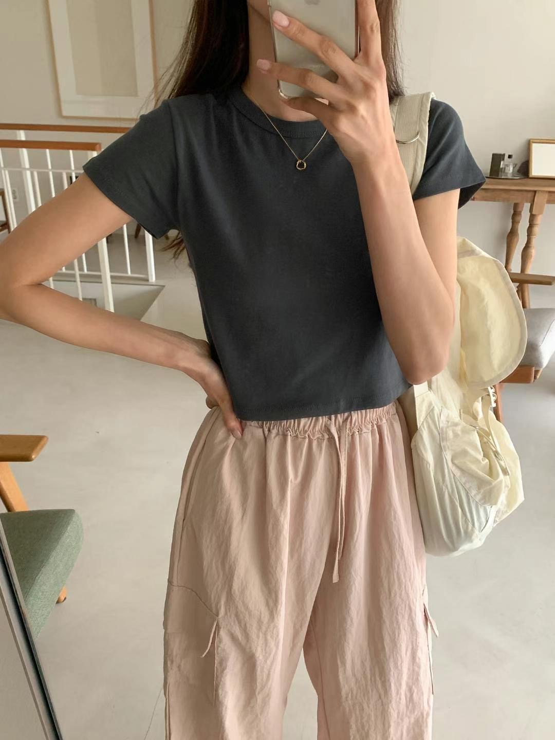SATURDAY韓國直郵女裝新款24春夏時尚推薦熱賣真品人氣T恤SATURDAYT恤圖色6