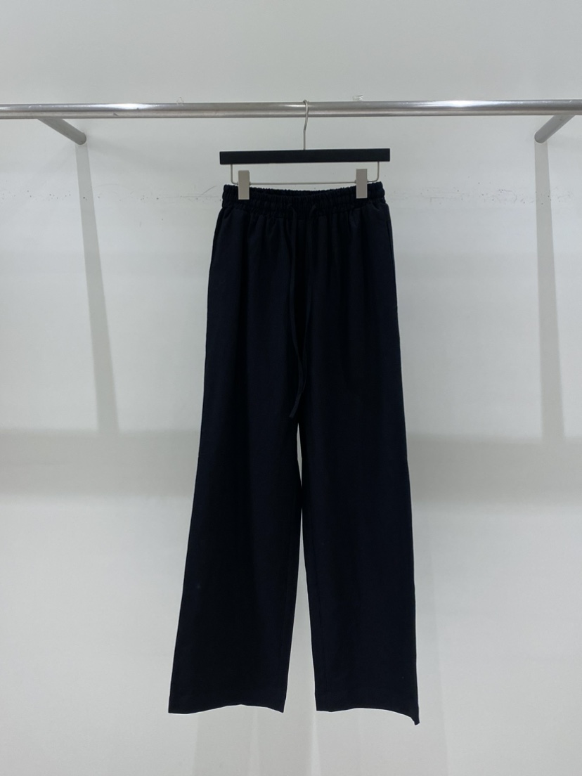 WELL KNOWN韓國直郵東大門代購女裝新品人氣職業休閑褲亞麻WELL KNOWN休閑褲圖色4