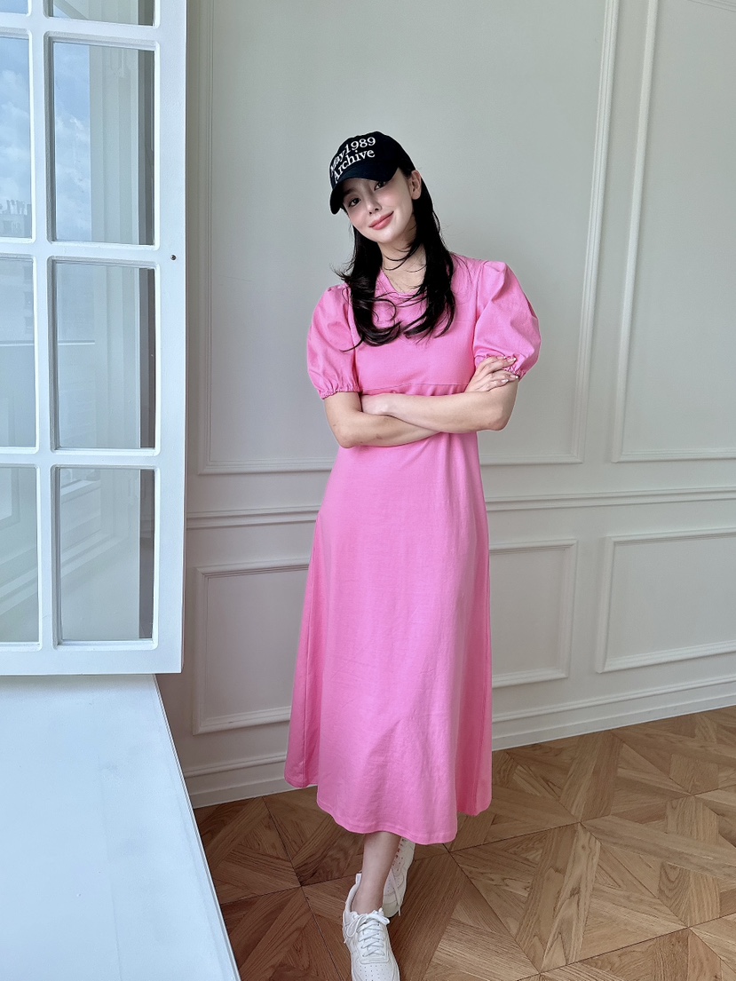 AVEC-OT韓國直郵東大門代購女裝新款時尚休閑人氣職業連衣裙AVEC-OT連衣裙