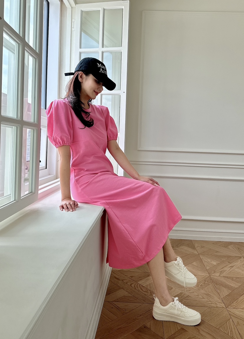 AVEC-OT韓國直郵東大門代購女裝新款時尚休閑人氣職業連衣裙AVEC-OT連衣裙