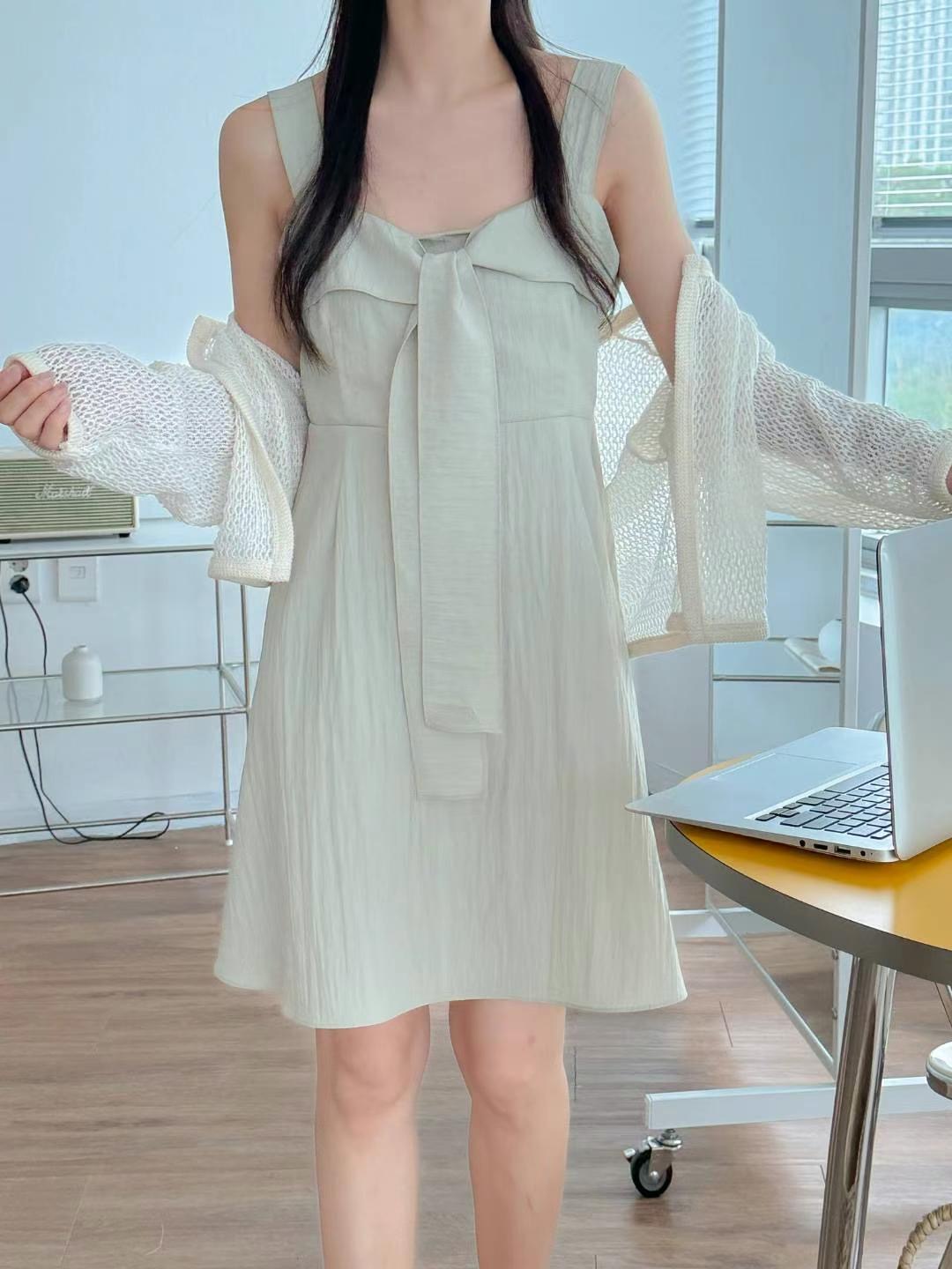 J ME韓國直郵東大門代購女裝新款真品熱賣24春夏休閑連衣裙J ME連衣裙