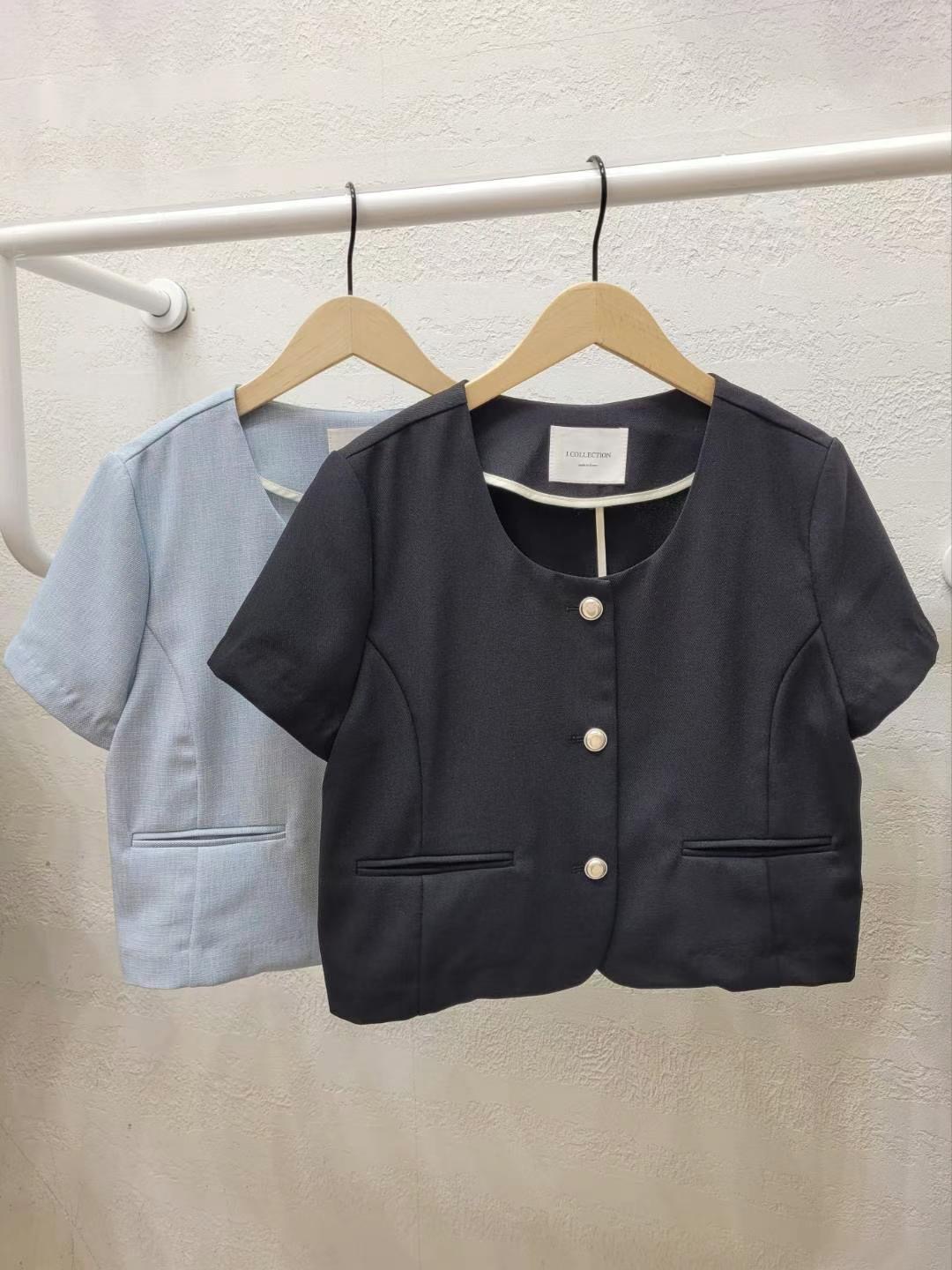 J ME直郵韓國代購女裝新款真品推薦職業人氣休閑24春夏夾克J ME夾克