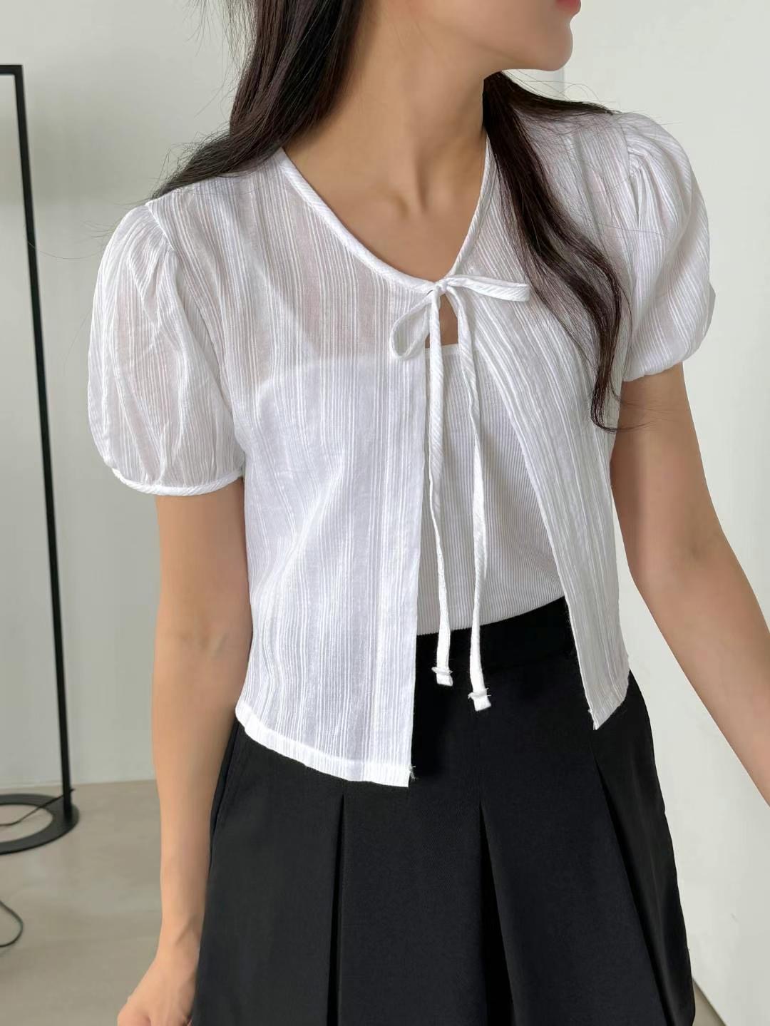 J ME韓國直郵東大門代購女裝新品熱賣時尚人氣推薦襯衫蕾絲衫J ME襯衫/蕾絲衫