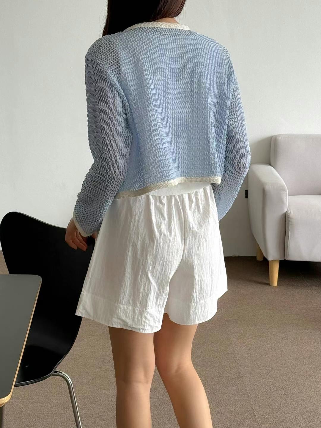 J ME直郵韓國代購女裝新款職業時尚休閑真品24春夏針織衫J ME針織衫