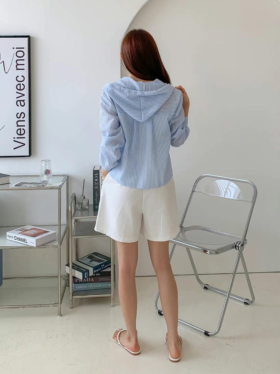 KKANN-JUU韓國直郵女裝新品休閑真品時尚職業推薦襯衫蕾絲衫ELROI-2件起襯衫/蕾絲衫