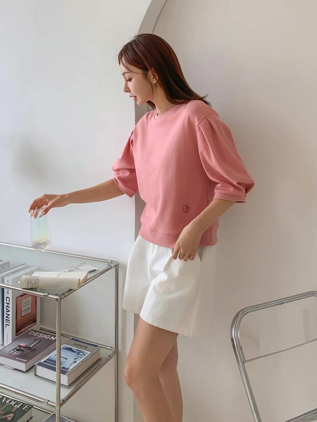 KKANN-JUU直郵韓國代購女裝新款時尚人氣24春夏休閑衛衣ELROI-2件起衛衣