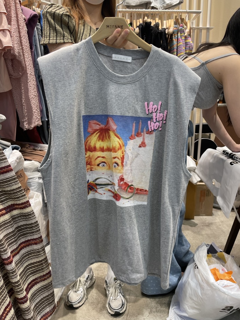 MIENNE韓國直郵東大門實拍女裝新品職業熱賣時尚24春夏吊帶背心MIENNE吊帶/背心圖色2