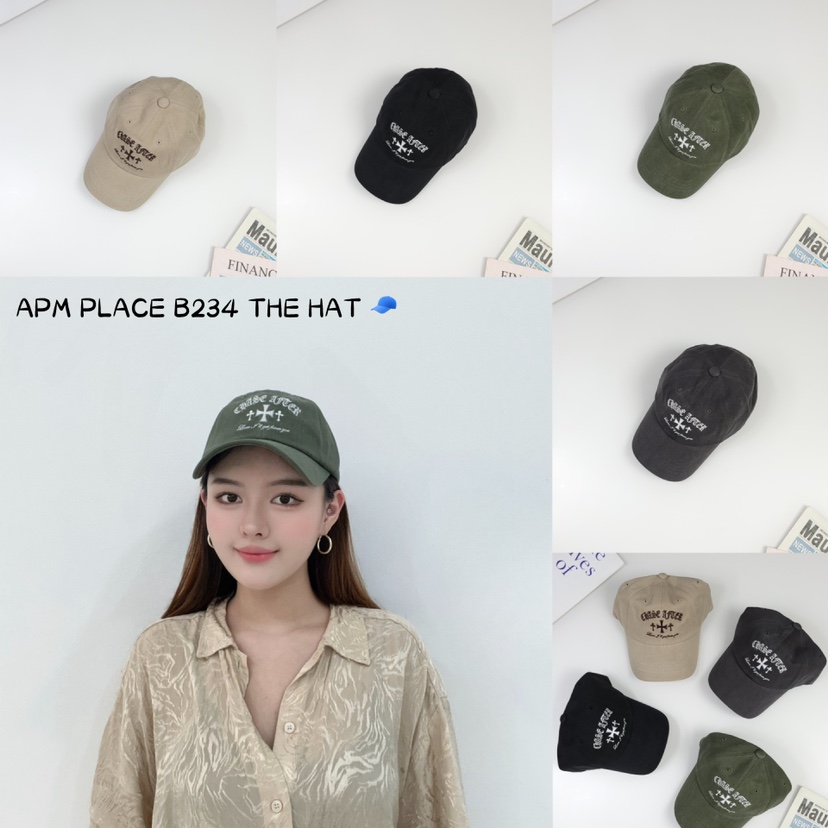 THE HAT韓國直郵東大門代購女裝新品24春夏職業人氣帽子THE HAT帽子