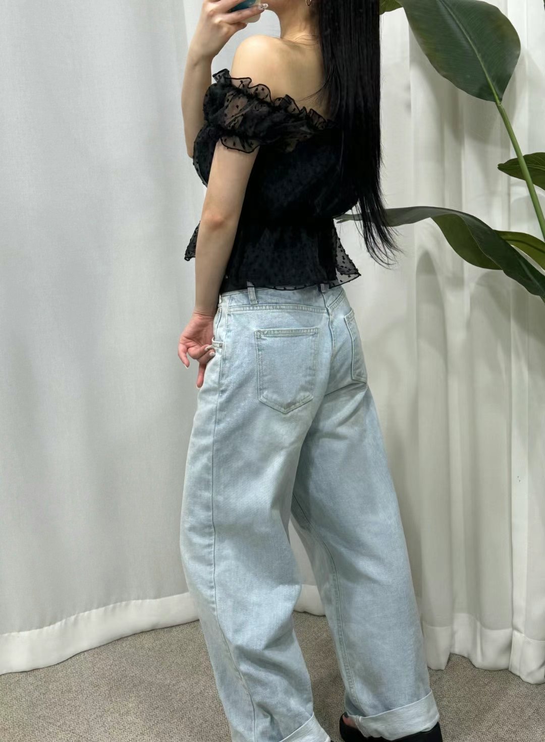 BOY MEET GIRL-T直郵韓國代購女裝新品職業熱賣襯衫蕾絲衫BOY MEET GIRL-T襯衫/蕾絲衫