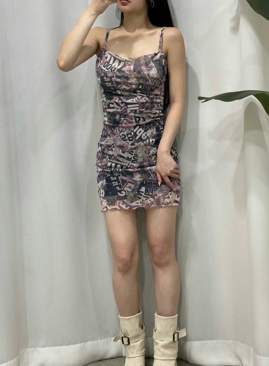 BOY MEET GIRL-T韓國直郵女裝新款熱賣時尚休閑職業連衣裙BOY MEET GIRL-T連衣裙圖色2