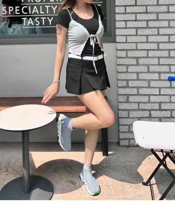 BOY MEET GIRL-T直郵韓國代購女裝新款職業熱賣吊帶背心BOY MEET GIRL-T吊帶/背心