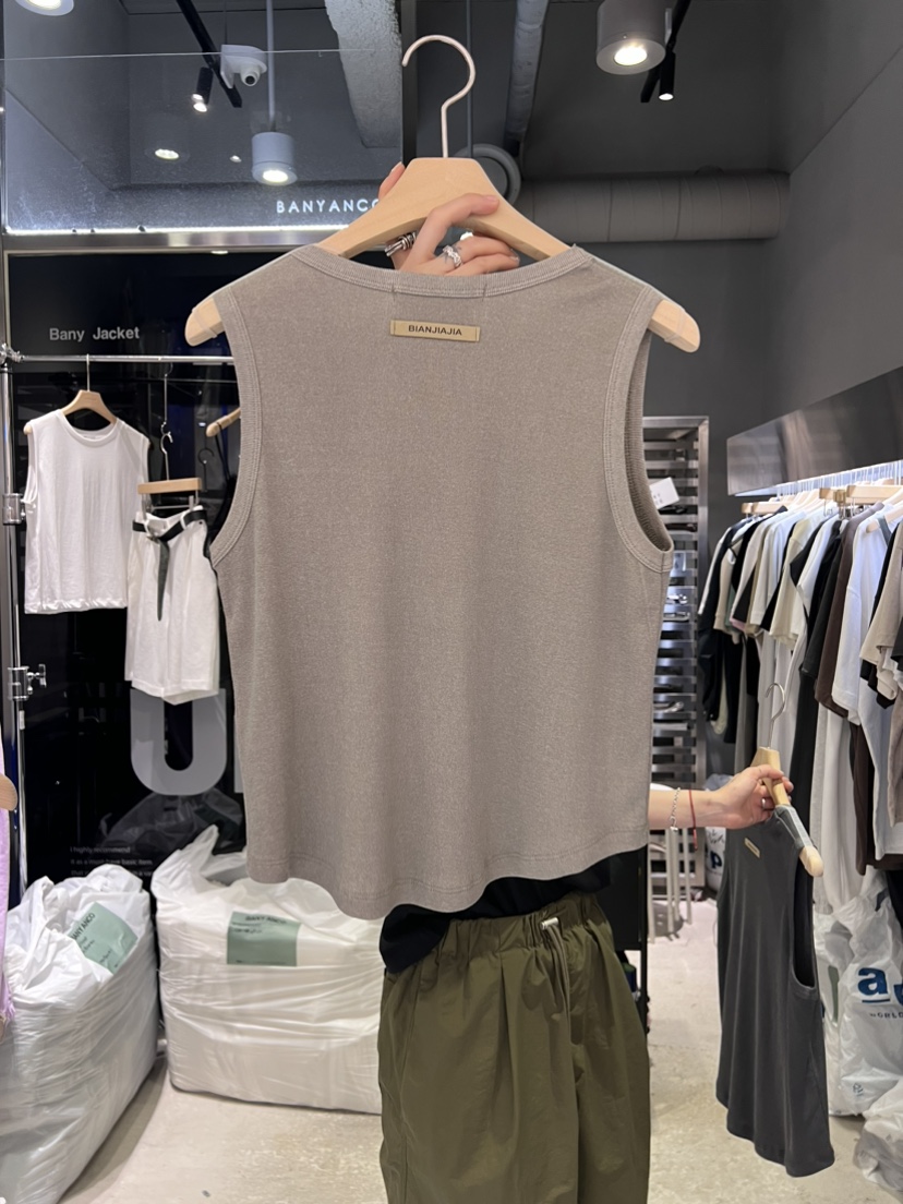 BANY ANCO韓國直郵東大門代購女裝新品推薦時尚真品吊帶背心BANY ANCO吊帶/背心