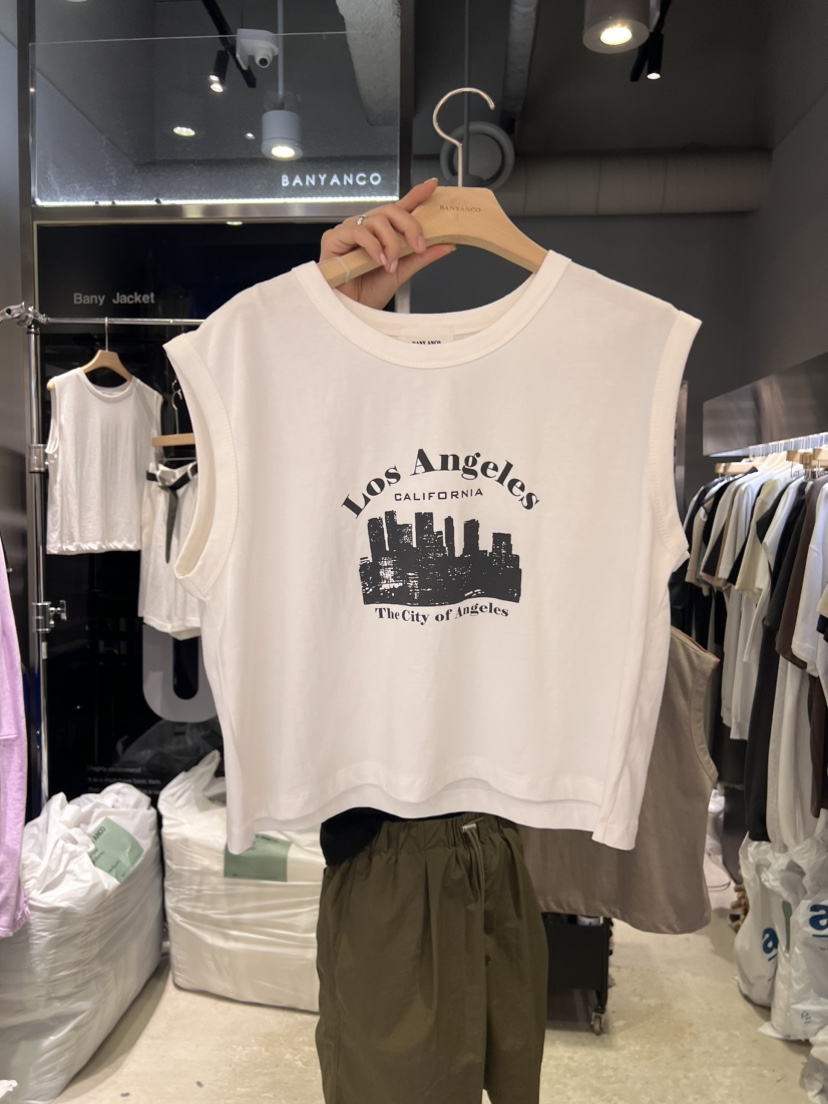 BANY ANCO韓國直郵女裝新款真品熱賣休閑推薦職業吊帶背心BANY ANCO吊帶/背心