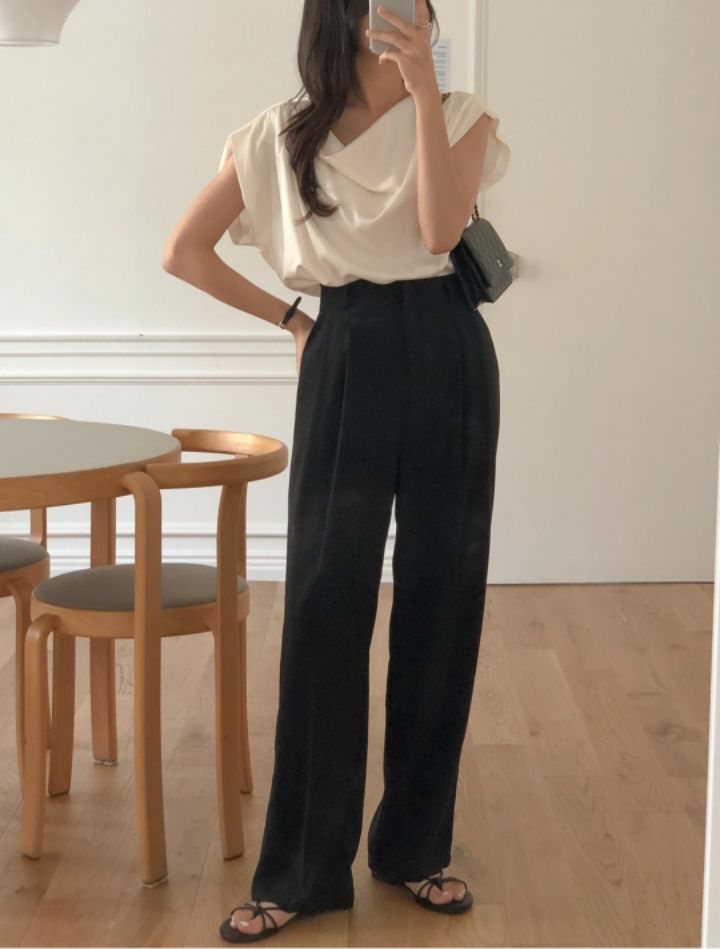 DORI韓國直郵東大門代購女裝新款時尚24春夏熱賣襯衫蕾絲衫OURR襯衫/蕾絲衫