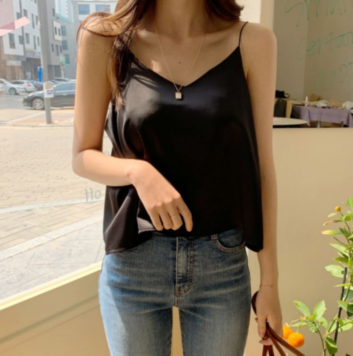 DORI韓國直郵女裝新品熱賣職業推薦人氣24春夏休閑吊帶背心OURR吊帶/背心