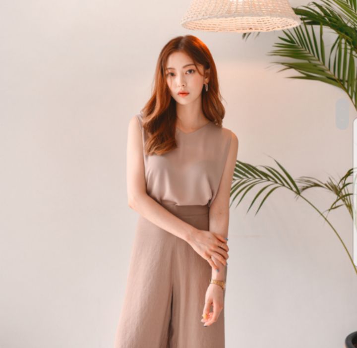 DORI韓國直郵東大門代購女裝新款時尚人氣推薦休閑吊帶背心OURR吊帶/背心