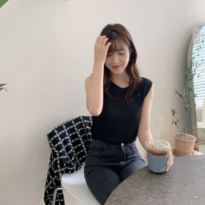 DORI韓國直郵東大門代購女裝新款時尚人氣推薦休閑吊帶背心OURR吊帶/背心