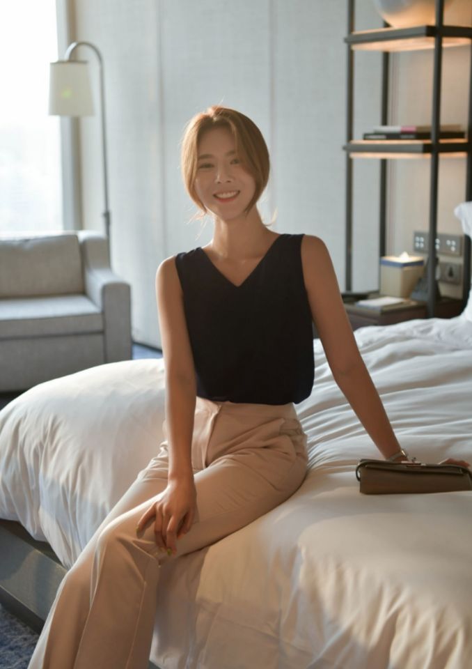 DORI韓國直郵東大門代購女裝新款時尚人氣推薦休閑吊帶背心OURR吊帶/背心