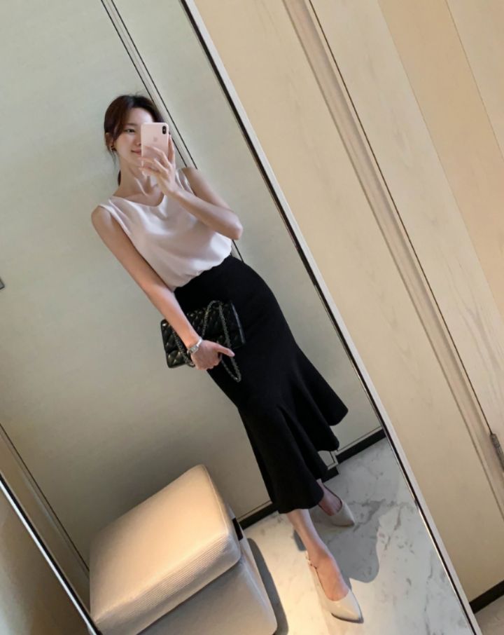 DORI韓國直郵東大門代購女裝新款時尚人氣推薦休閑吊帶背心OURR吊帶/背心