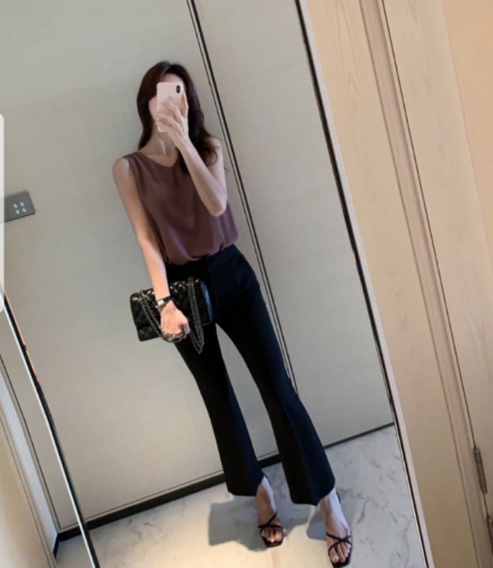 DORI韓國直郵東大門代購女裝新款時尚人氣推薦休閑吊帶背心OURR吊帶/背心