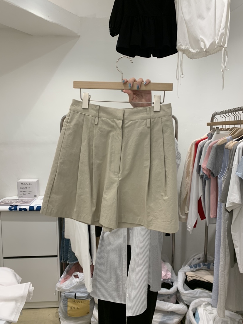 MUNSELL直郵韓國代購女裝新品真品時尚休閑職業人氣短褲打折MUNSELL短褲圖色2