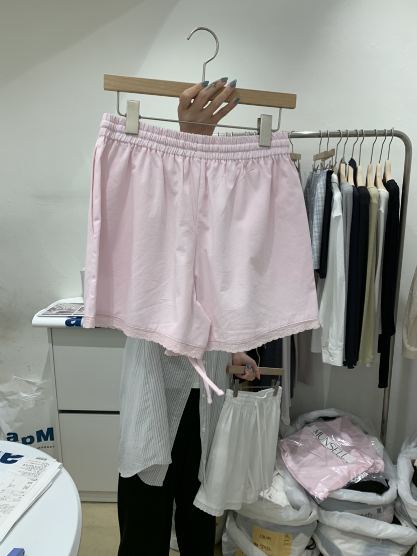 MUNSELL直郵韓國代購女裝新品真品人氣休閑時尚24春夏短褲打折MUNSELL短褲