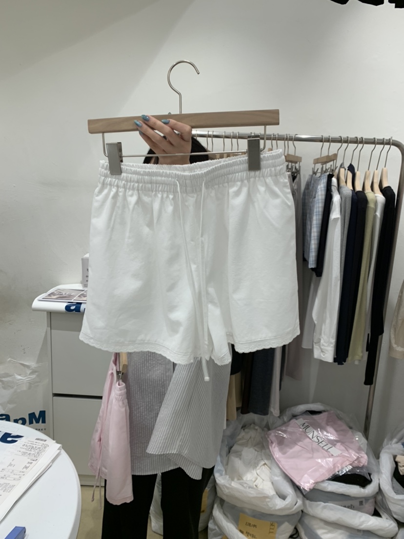 MUNSELL直郵韓國代購女裝新品真品人氣休閑時尚24春夏短褲打折MUNSELL短褲圖色2