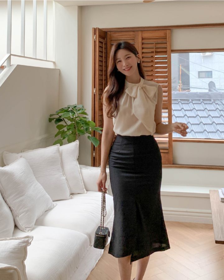 DORI韓國直郵女裝新品人氣休閑職業熱賣真品時尚襯衫蕾絲衫OURR襯衫/蕾絲衫