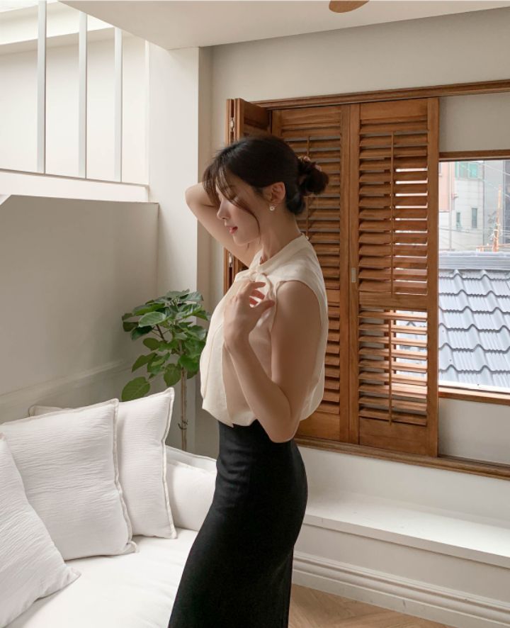DORI韓國直郵女裝新品人氣休閑職業熱賣真品時尚襯衫蕾絲衫OURR襯衫/蕾絲衫