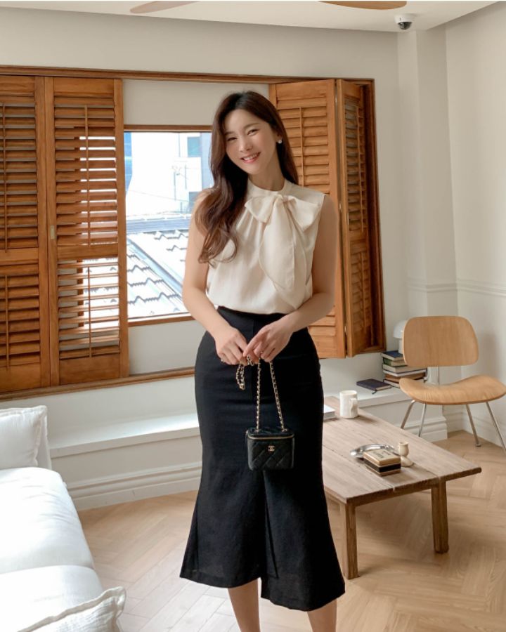 DORI韓國直郵女裝新品人氣休閑職業熱賣真品時尚襯衫蕾絲衫OURR襯衫/蕾絲衫