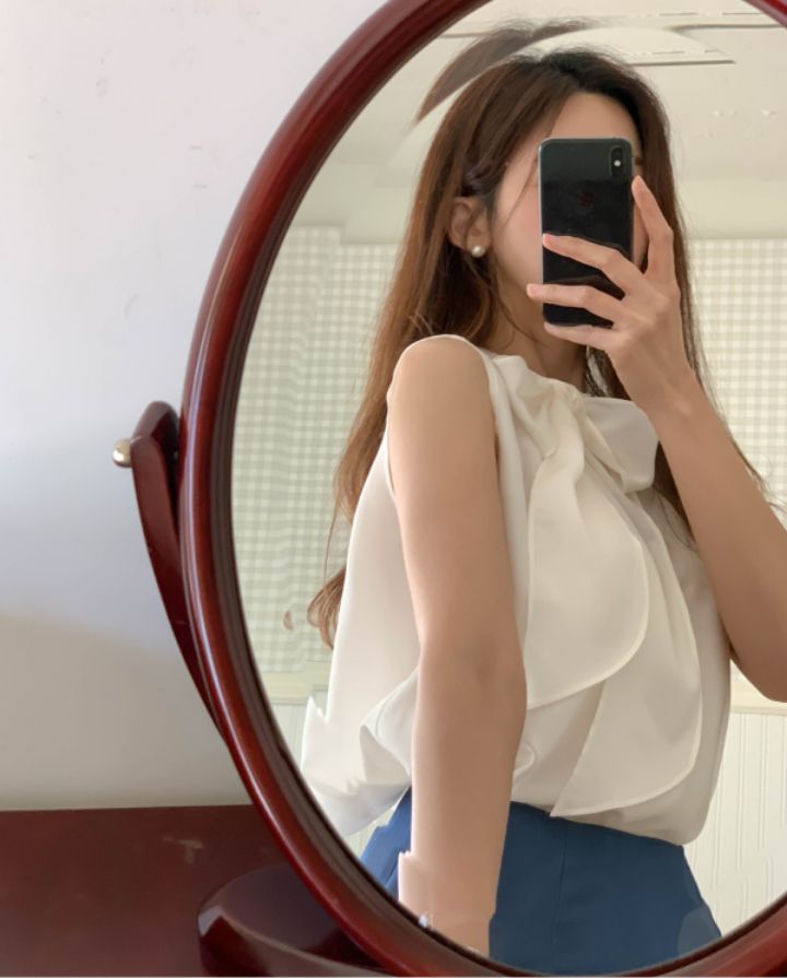 DORI韓國直郵女裝新品人氣休閑職業熱賣真品時尚襯衫蕾絲衫OURR襯衫/蕾絲衫