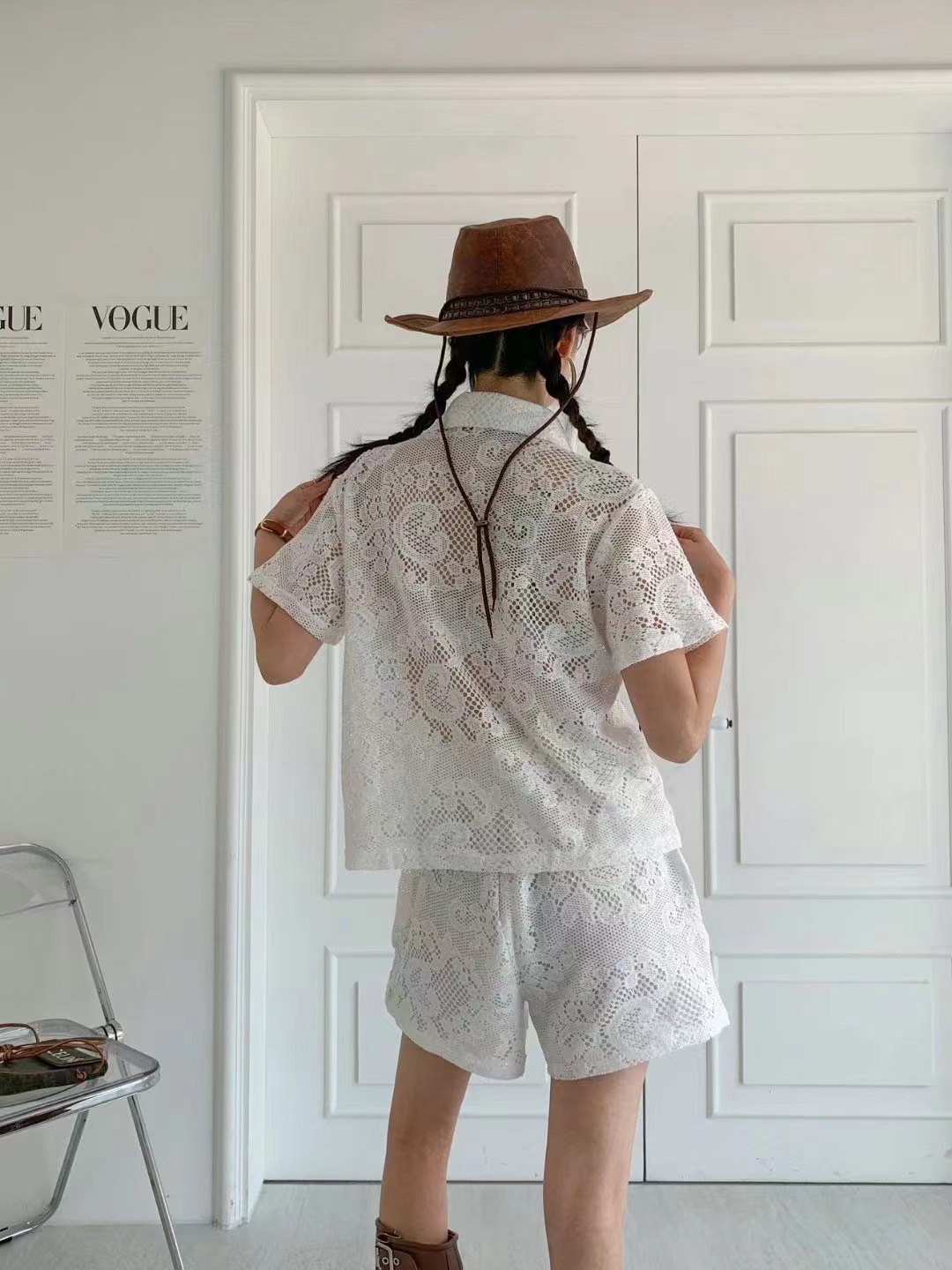 LEVEL韓國直郵東大門代購女裝新品休閑推薦真品人氣襯衫蕾絲衫LEVEL襯衫/蕾絲衫