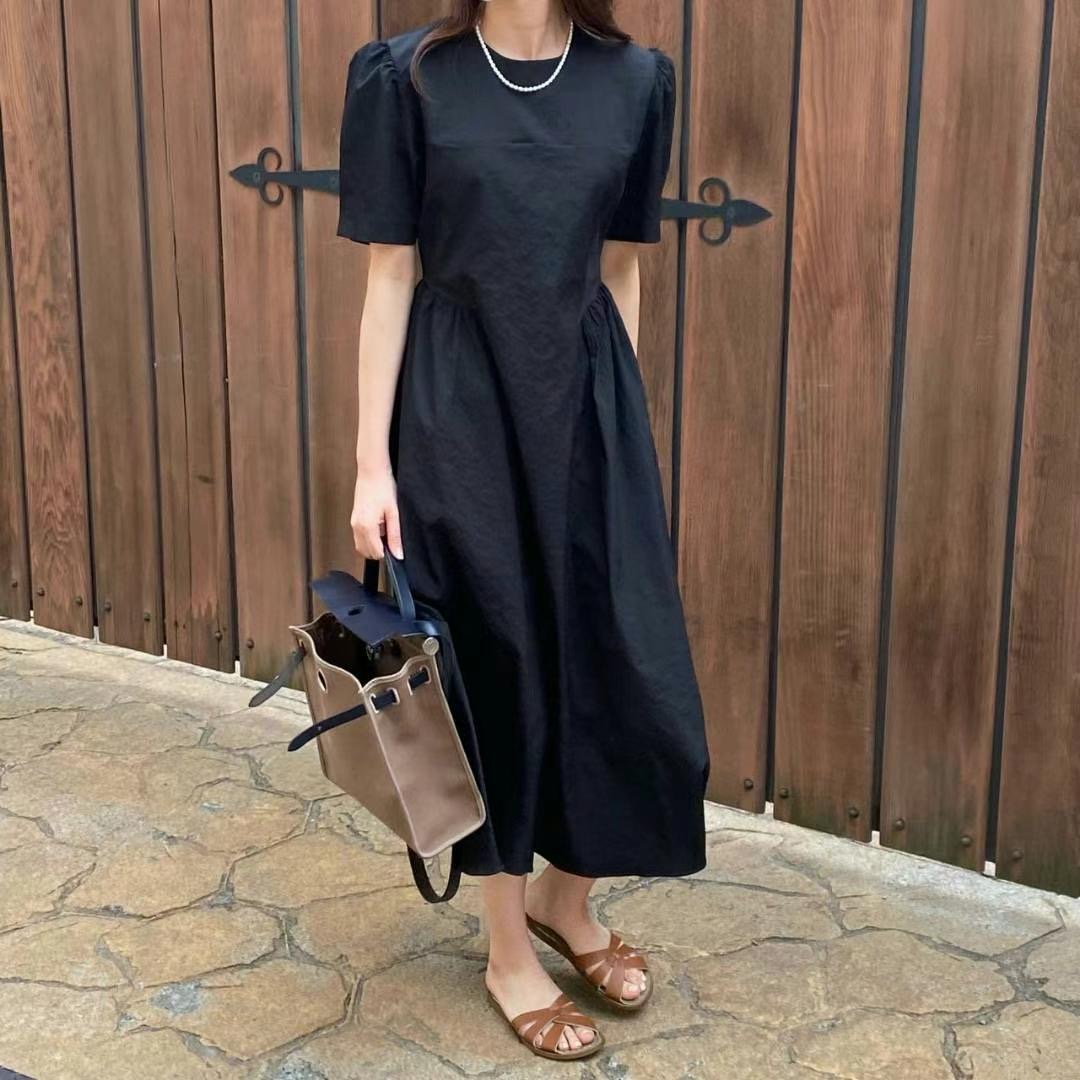 M.STORY韓國直郵女裝新款真品時尚人氣休閑24春夏連衣裙M.STORY連衣裙