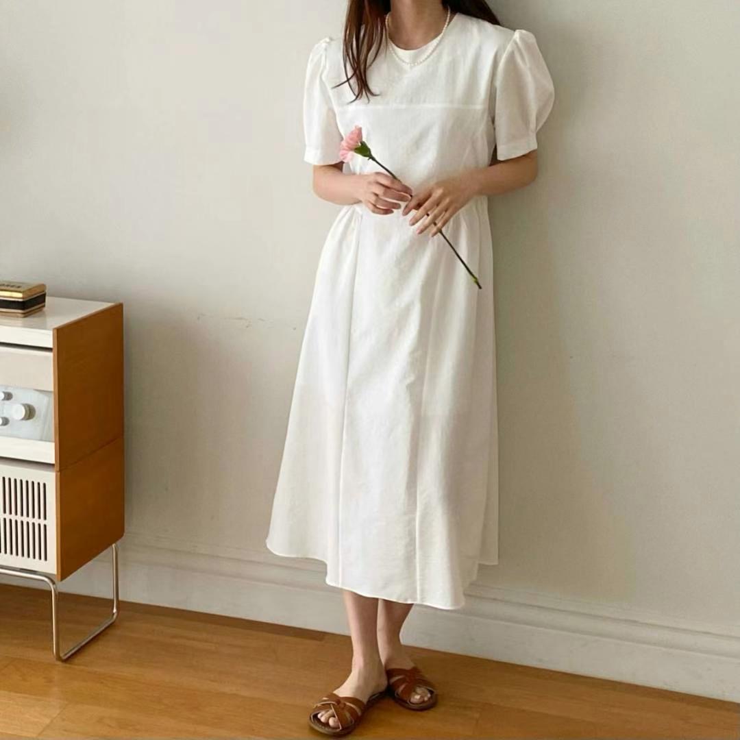 M.STORY韓國直郵女裝新款真品時尚人氣休閑24春夏連衣裙M.STORY連衣裙圖色2