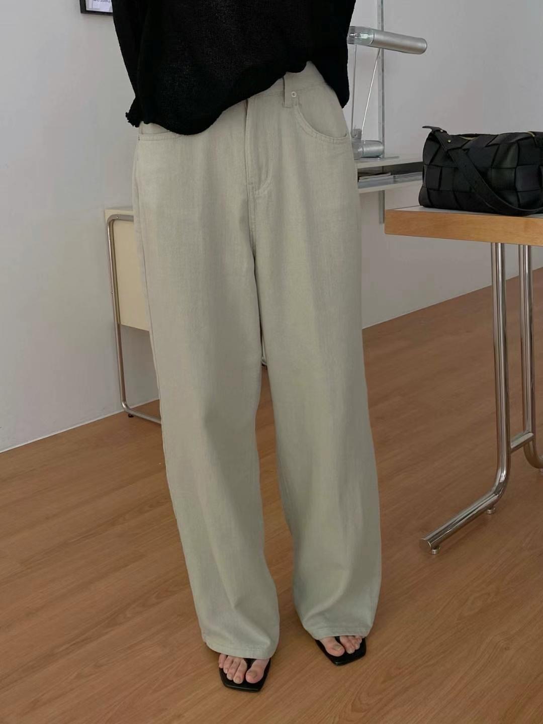 M.STORY直郵韓國代購女裝新款24春夏推薦真品休閑休閑褲M.STORY休閑褲