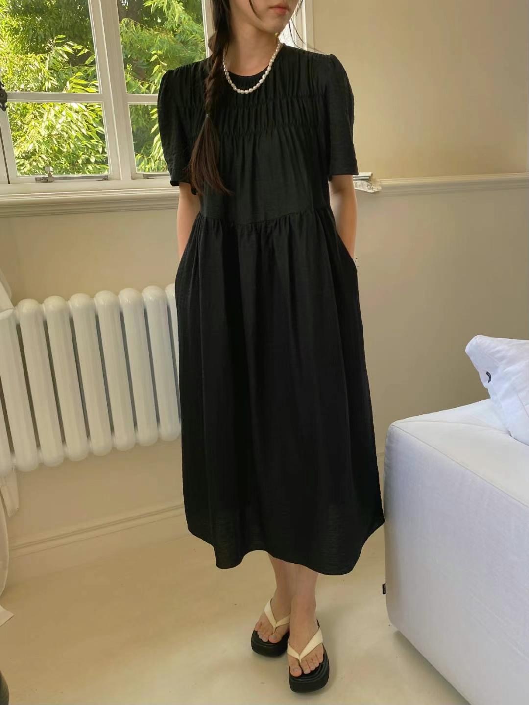 M.STORY直郵韓國代購女裝新款時尚職業推薦人氣休閑連衣裙M.STORY連衣裙
