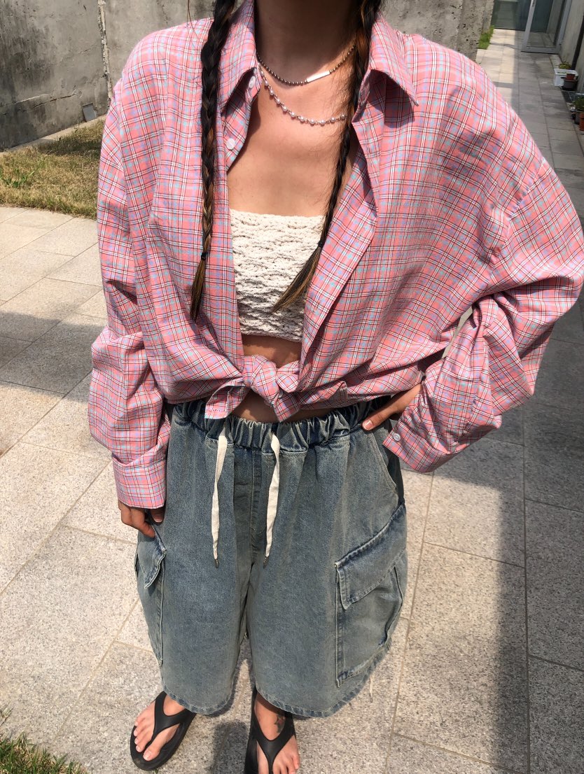 PAIRING韓國直郵東大門實拍女裝新品熱賣人氣真品推薦短褲工裝PAIRING短褲