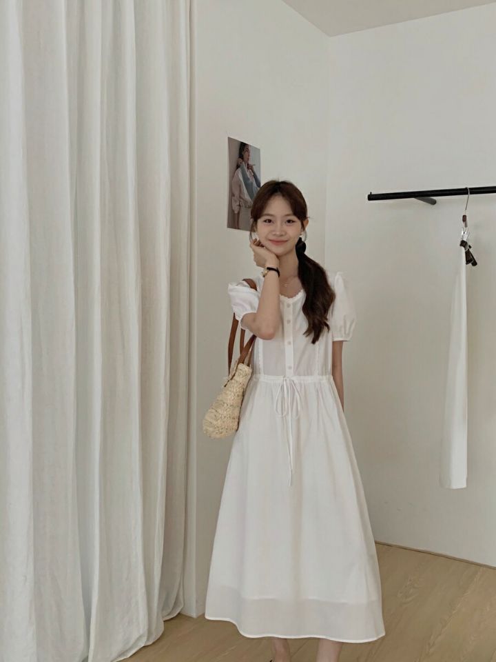 PLAYLIST直郵韓國代購女裝新品熱賣職業休閑真品時尚連衣裙confetti連衣裙