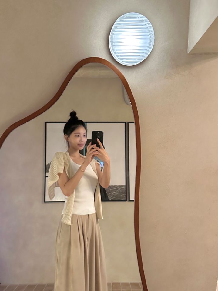 PLAYLIST韓國直郵女裝新款人氣休閑職業24秋夏推薦針織衫confetti針織衫