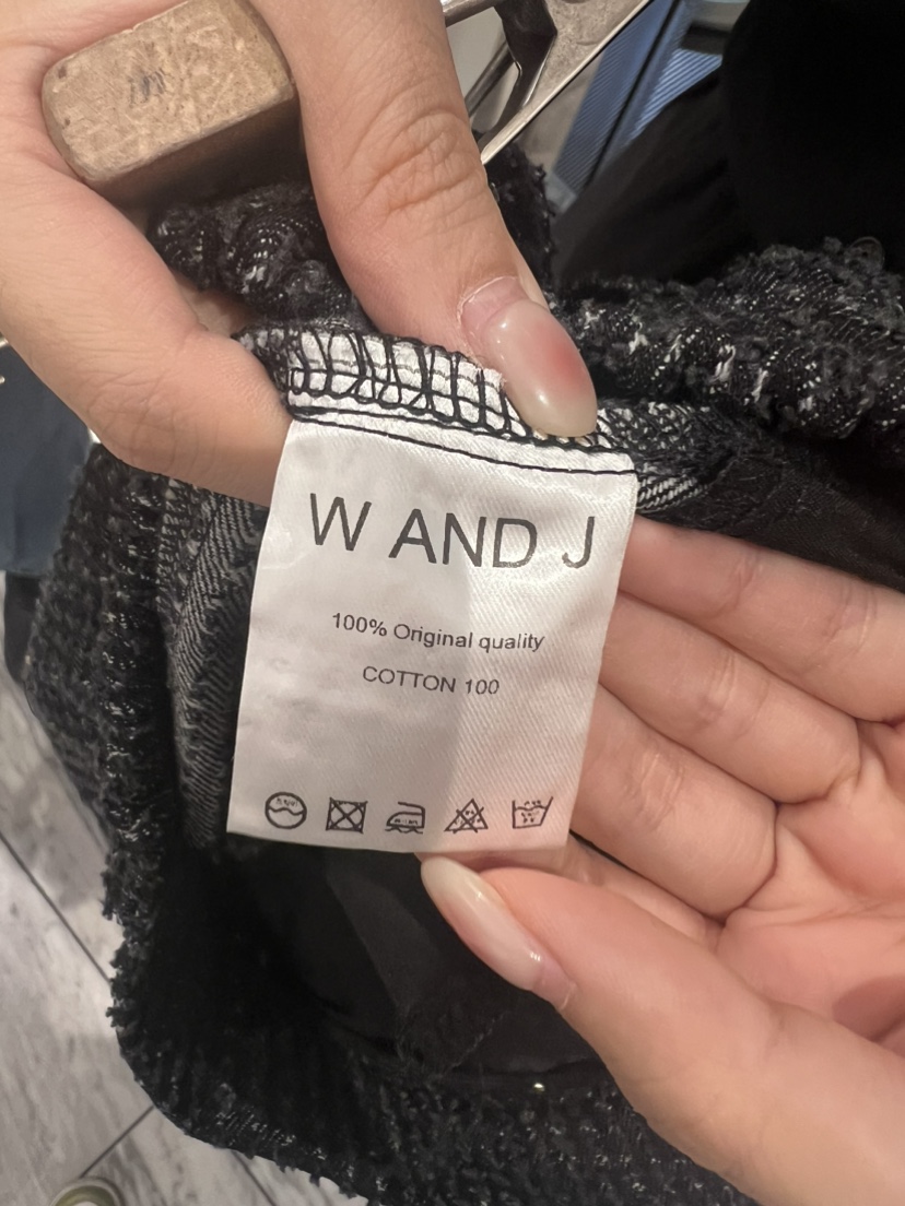 W AND J韓國直郵女裝新品推薦職業熱賣24秋夏真品人氣短褲W AND J短褲