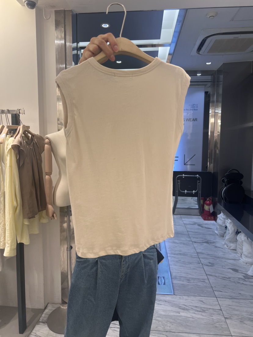W AND J韓國直郵東大門代購女士新款人氣時尚熱賣吊帶背心W AND J吊帶/背心