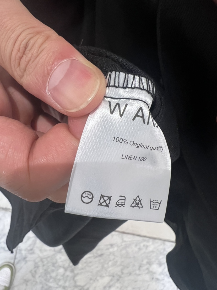 W AND J韓國直郵女裝新品休閑熱賣職業真品人氣24秋夏連衣裙W AND J連衣裙