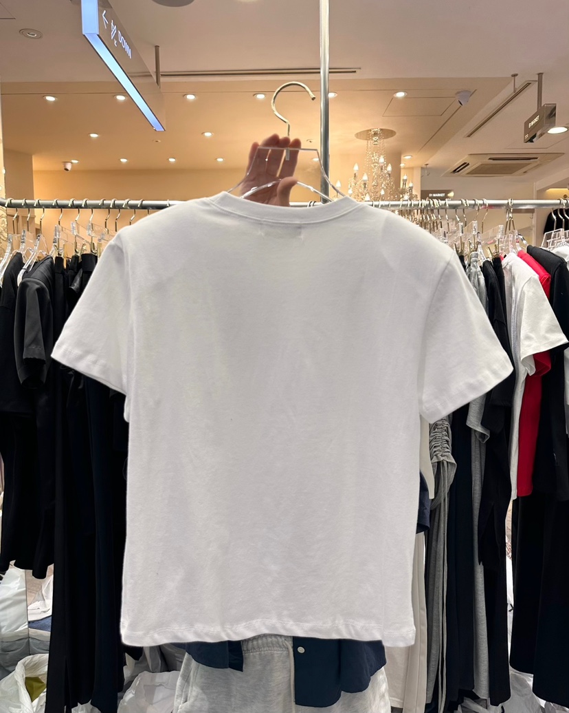 Workshop韓國直郵女士新款人氣休閑真品24秋夏熱賣職業T恤Work_shopT恤