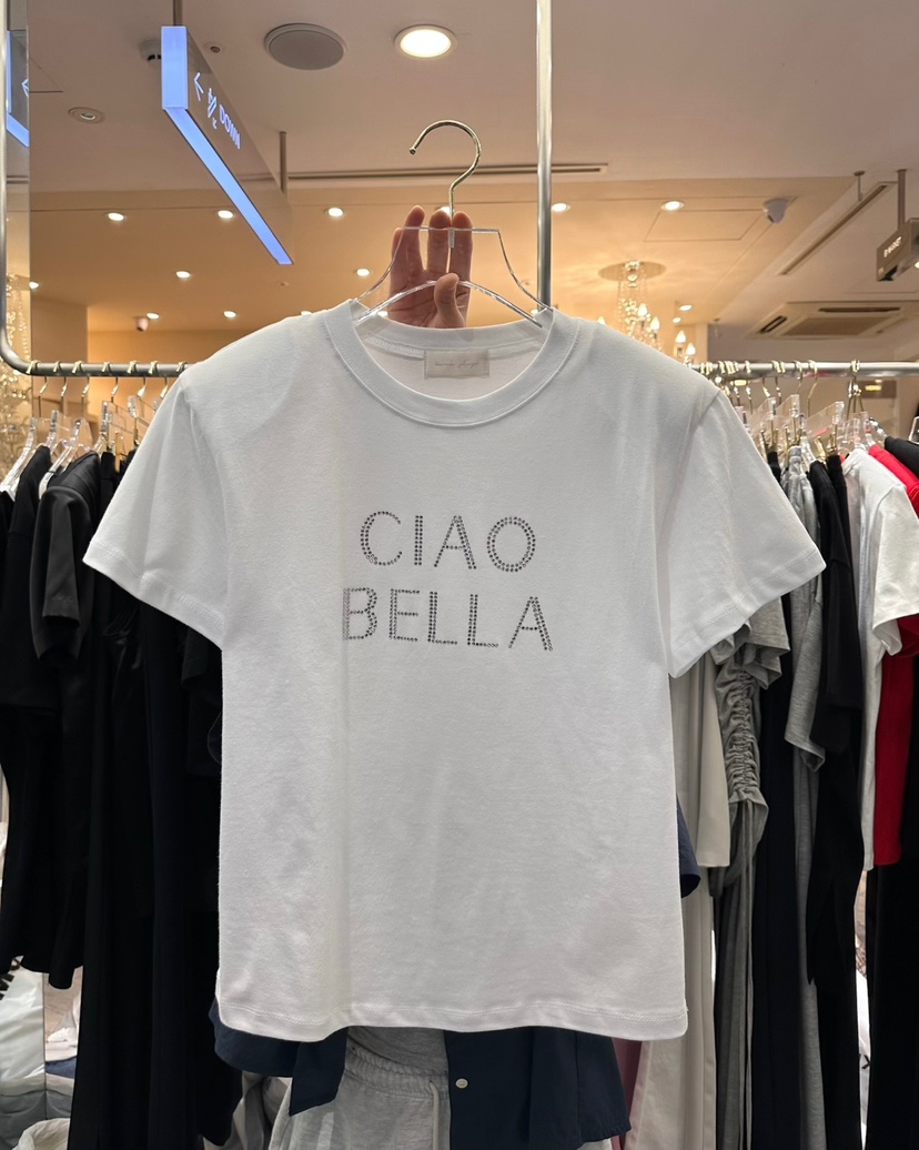 Workshop韓國直郵女士新款人氣休閑真品24秋夏熱賣職業T恤Work_shopT恤圖色1