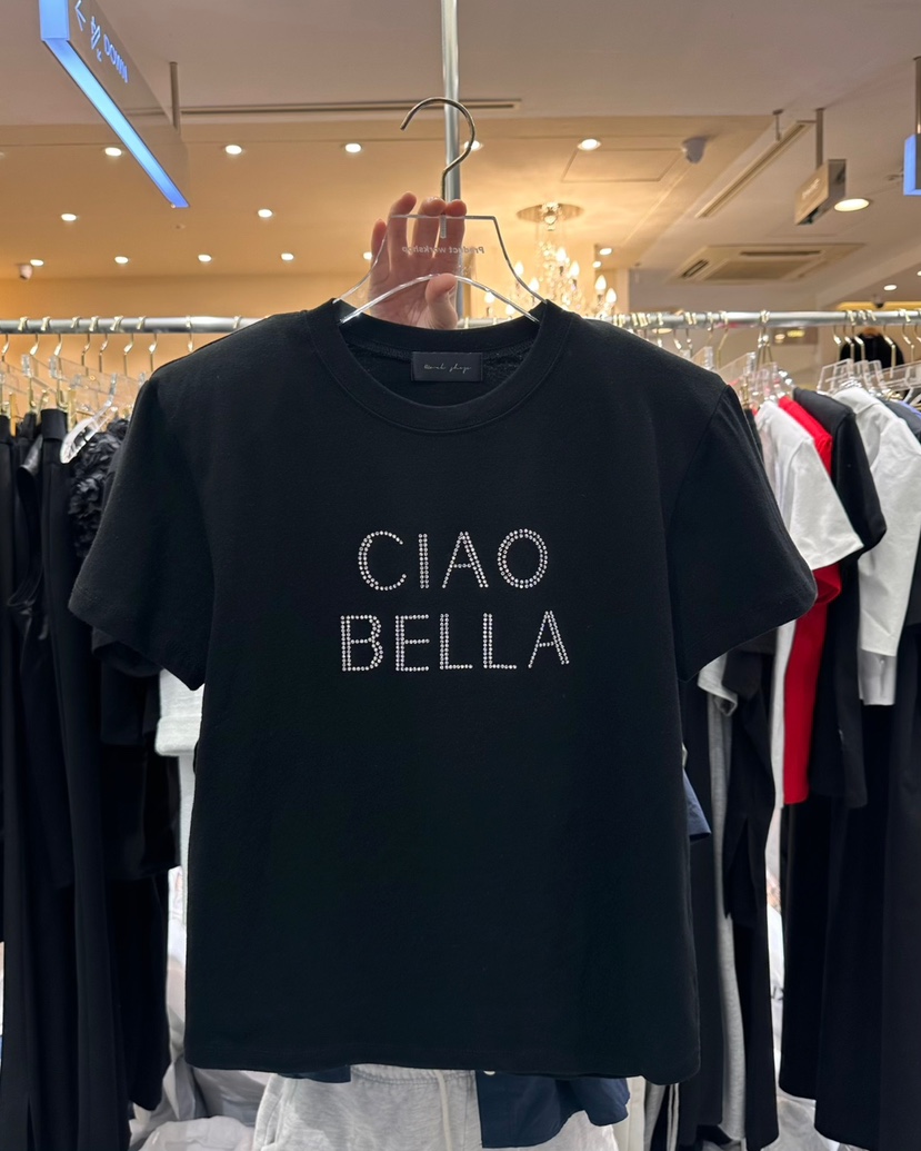 Workshop韓國直郵女士新款人氣休閑真品24秋夏熱賣職業T恤Work_shopT恤圖色2