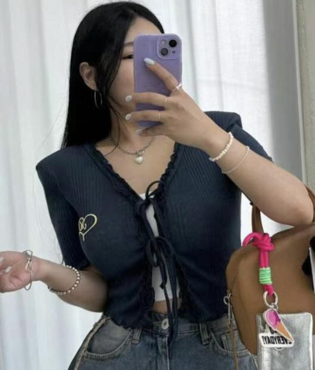 COZCAT直郵韓國代購女士新品真品熱賣時尚職業人氣24秋夏針織衫COZCAT針織衫圖色3