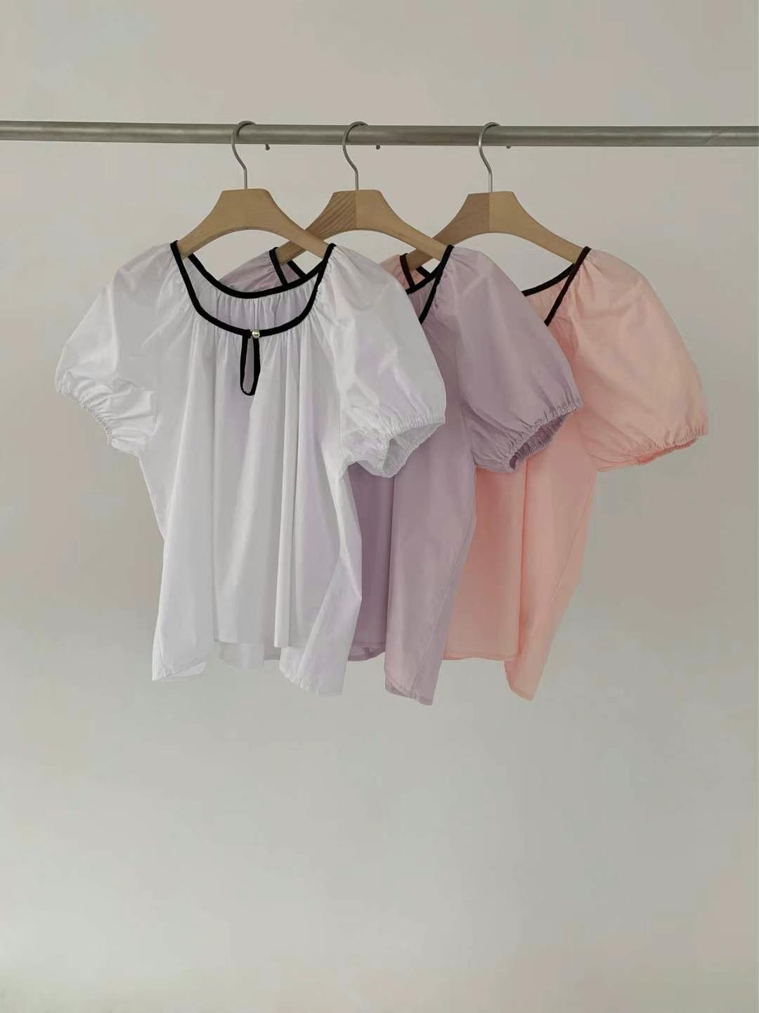 FRAGRANT韓國直郵東大門代購女裝新品熱賣人氣職業襯衫蕾絲衫HEPTA/FRAGRANT襯衫/蕾絲衫