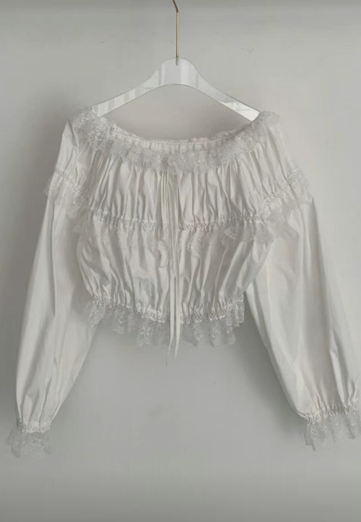 DEAR GRAY韓國直郵女裝新品真品時尚人氣熱賣襯衫蕾絲衫蕾絲DEAR GRAY襯衫/蕾絲衫