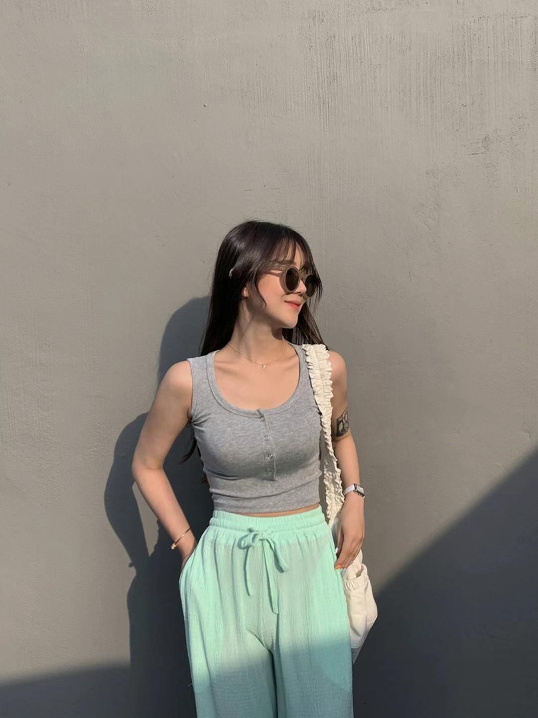 MAISON DE PINK韓國直郵女裝新品真品推薦24春夏吊帶背心MAISON DE PINK吊帶/背心圖色3